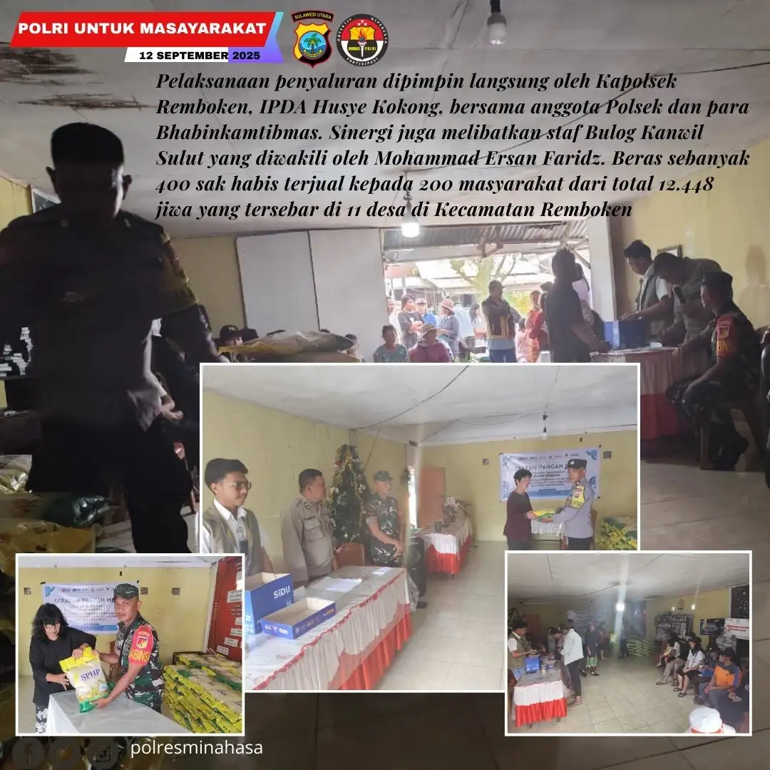 Kehadiran Polri Ringankan Beban Warga Lewat Pangan Murah